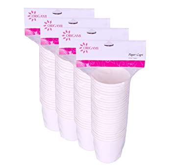 Origami Plain Paper Party Cups